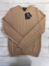 Maglione Pullover Brooks Brothers 100% Puro Cashmere Donna XL Kasmir Kasmire