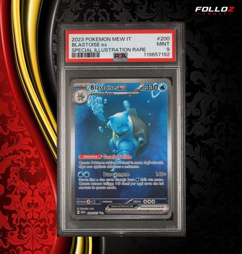 Carta pokemon blastoise - blastoise, ex