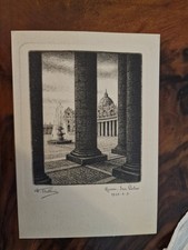 Cartolina D. Bellini Roma S. Pietro  EL293 *