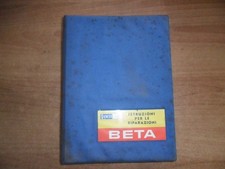 Lancia Beta istruzioni per le