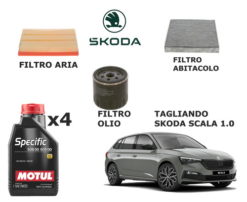 Kit tagliando completo - kit, skoda