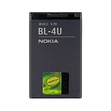 Nokia Batteria Ricambio Original Bl-4u 1000mah Per 6212 6216 6600 Slide 6600i