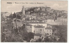 PERUGIA - MONTE DI PORTA SOLE VEDUTO DA MONTELUCE -88966-