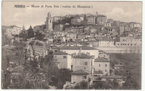 Perugia monte porta - monte, sole