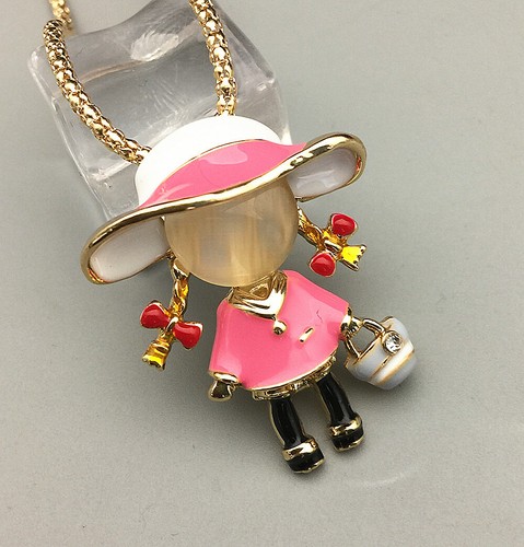Collana spilla moda ciondolo - moda,