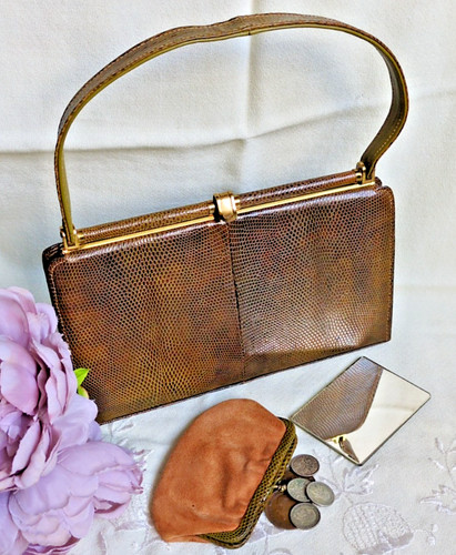 Borsa mano pelle di - a,