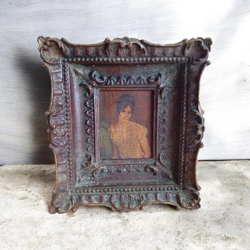 Quadro vintage miniatura - quadro,