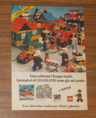 Rara pubblicità lego - rara,