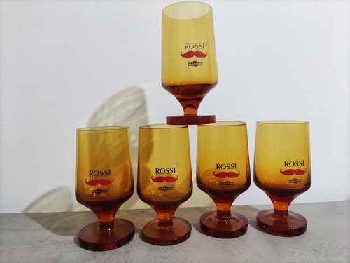 Bicchieri ambrati martini - 5,