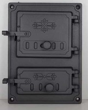 Porta forno ghisa porta cucina affumicato doppia porta forno porta piastrella 375x275