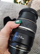 Obiettivo Canon Efs 17-85mm 4-5.6 Is Usm Ultrasonic Stabilizzatore Usato