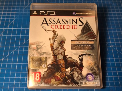Assassin creed iii ps3 - assassin's,