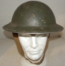Elmetto Britannico MKII 1940 WW2 Originale Campagna d' Italia