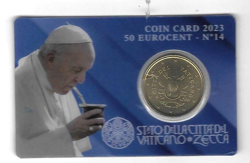 Vatican coin card 2023 - vatican,