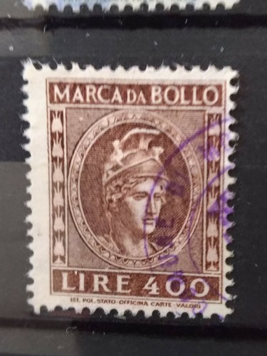 Marca bollo 400 lire - da,