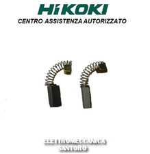COPPIA SPAZZOLE CARBONCINI STANDARD MISCELATORE UM16VST UM16VST2 HIKOKI HITACHI