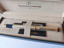 Penna stilografica Nazareno Gabrielli in argento 925 1994 fountain pen