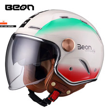 Casco moto BEON B122 vintage