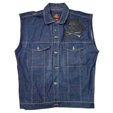 Gilet giacca denim Fire Blaze
