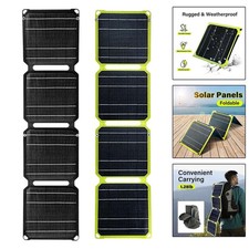 Pannello solare pieghevole Ricarica USB per attività all'aperto Arrampicata