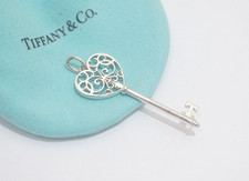 Ciondolo chiave cuore incanto argento sterling Tiffany & Co.