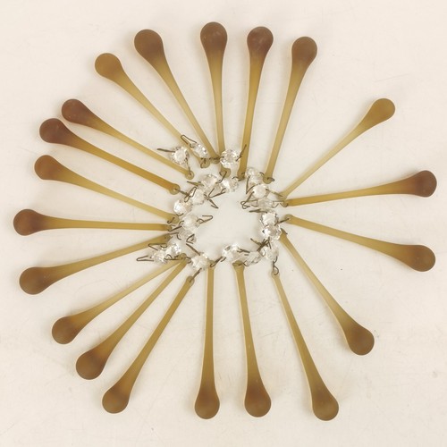 Victorian brown frosted glass - brown,