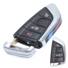 cover guscio telecomando 4 tasti per bmw serie 1 2 4 7 x1 x2 x3 x4 x5 x6 logo