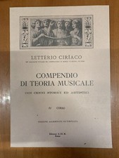 Compendio di teoria musicale -