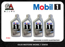 Mobil 5W50 FS X1 full Syntetich Rally Formula ex PEAK LIFE 4 litri olio motore