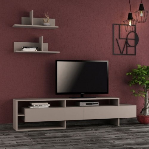Mobile con mensole ante - tv, a