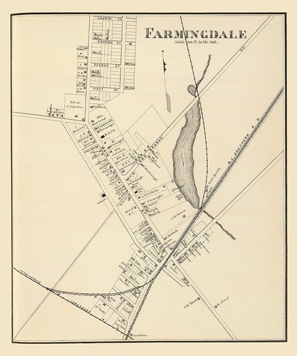 Mappa farmingdale new - mappa, di