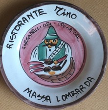 Piatto Buon Ricordo - Massa Lombarda - Tino - Garganelli del Passatore - N81