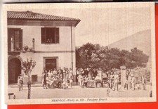 CARTOLINA NESPOLO FP NON   VIAGGIATA  ANNI 20/30 PENSIONE BRACCI ANIMATISSIMA