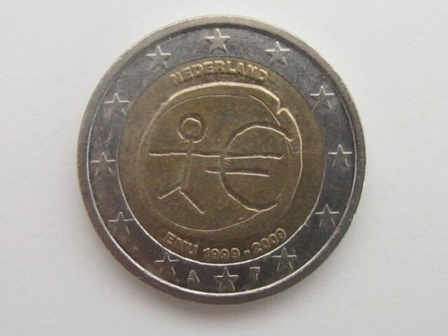 Moneta euro omino - da,