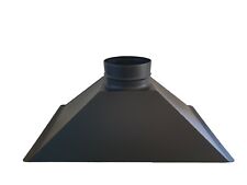 Cappa per barbecue forno L 78 x P 48,5 x H 33 uscita fumi diam 200