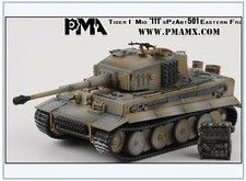 PMA0332 Tiger I s.Pz.Abt. 501, carrozza "111" Russia 1944, PMA 1:72, NUOVA &