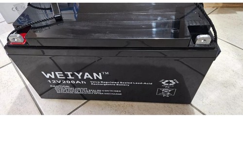 Batteria 200ah 12volt per - 200ah, kit