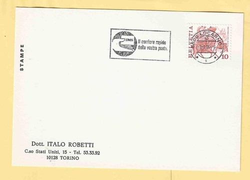 Marcofilia svizzera ems il - marcofilia,