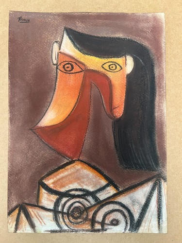 Pablo picasso disegno carta - pablo,