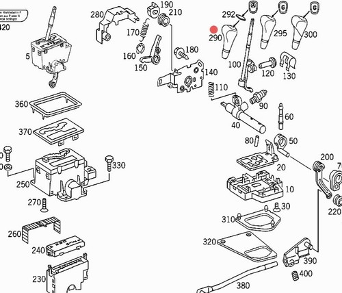 Mercedes w140 r129 pomello - w140,