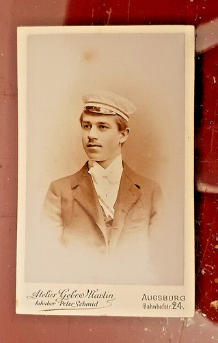 Foto epoca cartonata - d'epoca,
