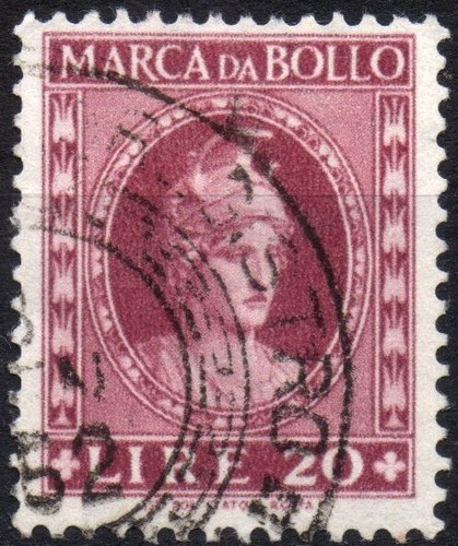 Italia 1947 marca - marca, da