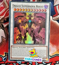 ?? YU GI OH DRAGO SUPERNOVA ROSSO – SDCK IT044 ULTRA RARA – ITA ??
