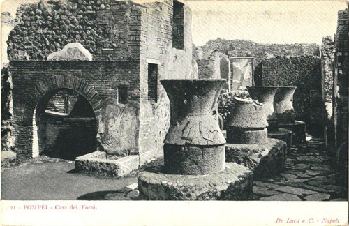 Rovine casa dei forni - casa, forni,
