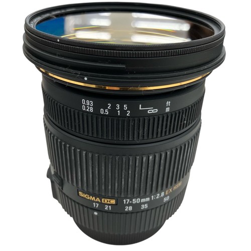 Sigma 50mm ex dc - 17-50mm,