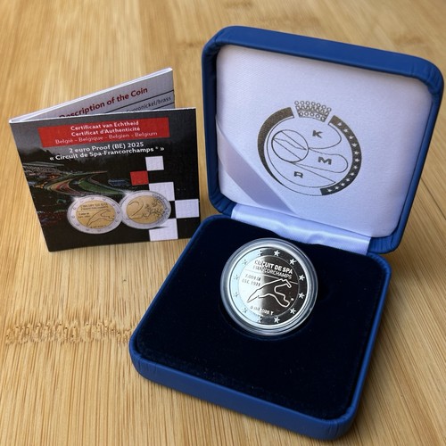 Euro proof belgio 2025 - euro,