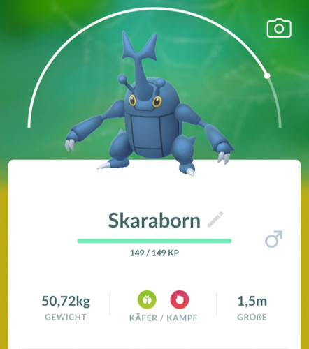 Pokemon skaraborn 0214 - skaraborn, #0214