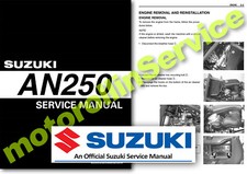 Suzuki an250 burgman manuale - an250,
