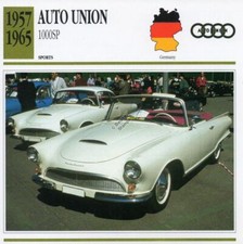 1957-1965 AUTO UNION 1000SP