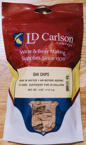 American oak chips - american, light